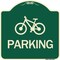 Signmission D4-3 Bicycle Parking Bicycle Parking Heavy-Gauge Aluminum Sign, 18" x 18", G-1818-24199 A-DES-G-1818-24199 - alternate 1